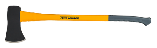 True Temper Toughstrike 3.5 Lb. Single Bit Michigan Axe, Fiberglass Handle (3.5 lb)