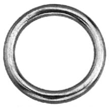 Baron Large Steel Round Rings 1-1/4 in.