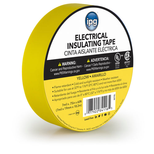 IPG Medium Electrical Tape (RED 3/4X60)