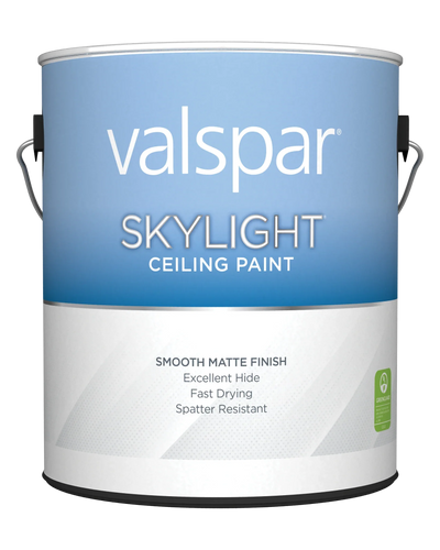Valspar® Skylight® Ceiling Paint Flat 1 Gallon White (1 Gallon, White)