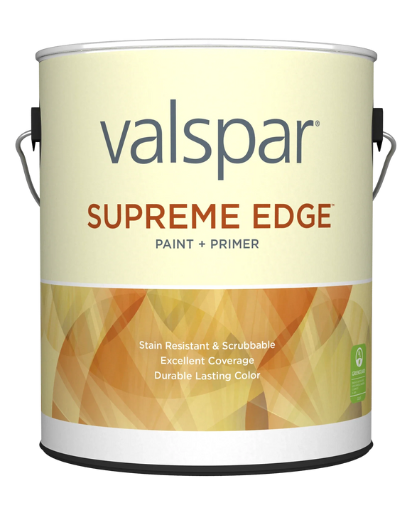 Valspar® Supreme Edge™ Interior Paint & Primer Flat 1 Gallon White Base (1 Gallon, White Base)