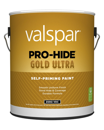 Valspar® Pro-Hide® Gold Ultra Interior Self-Priming Paint Eggshell 1 Gallon Super One Coat White