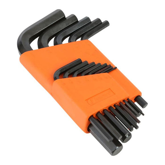 Great Neck Saw Manufacturing Hex Key 13 Piece SAE Set with Holder (13 Piece)