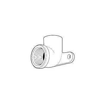 John M Frey Co LF1025908089802 1/2 Coppr Cxf 90 Dropear Elbow