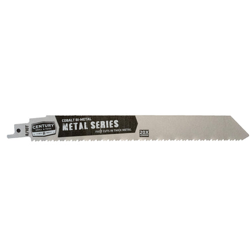 Century Drill And Tool Metal Series Reciprocating Saw Blade 8/10t X 9″