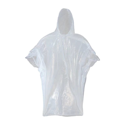 Boss Sport Poncho with Hood 4 MIL (0.10mm) Clear