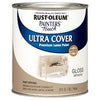 Painter's Touch Ultra Cover Latex Paint, Almond Gloss, Qt.