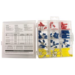 Electrical Terminal Connector Kit, 100-Pc.