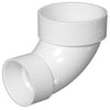 Pipe Fitting, Closet Bend, 4 x 3-In. Hub x Hub