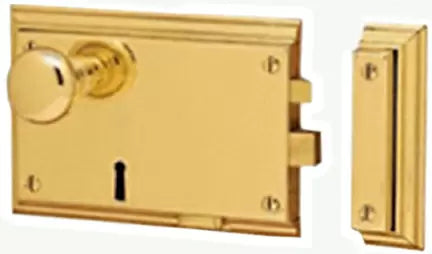 Kalba Ilco Bit Key Rim Lock Set Horizontal Style