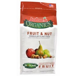 Organics Fruit & Nut Granular Fertilizer With Biozome, 4-6-6, 4-Lbs.