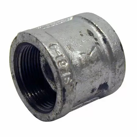 B & K Industries Galvanized Coupling 150# Malleable Iron Threaded Fittings 3/8
