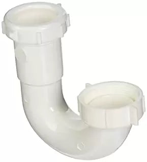 Plumb Pak Sink Trap J-Bend for use with Elbow outlet Connects to 11/2 I.P.S. ELBOW