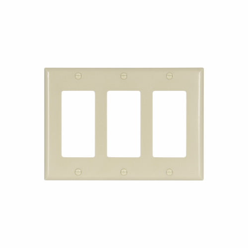 Eaton Cooper Wiring Decorator / GFCI Wallplate, Ivory