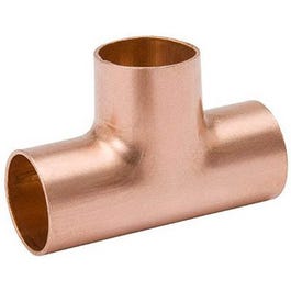 Pipe Tee, Wrot Copper, 1/2-In.