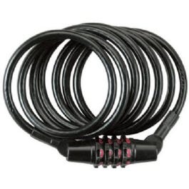 Combination Cable Lock, 6mm , 4-Ft.