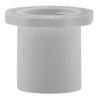 Plumbeeze White PVC Schedule 40 Fittings Spigot x FPT Bushing  1/2 x 1/4