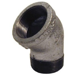 Pipe Fitting, Galvanized Street Elbow, 45-Degree, 1-In.