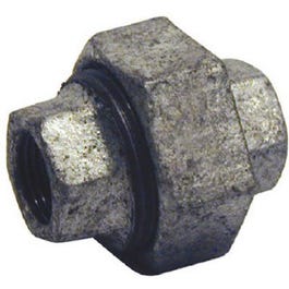 Galvanized Pipe Fitting, Union, Brass/Iron, 1-1/4-In.