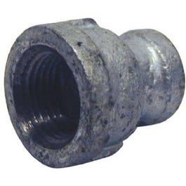 Pipe Fittings, Galvanized Reducing Coupling, 1 x 1/2-In.