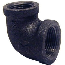 Black Pipe Reducing Elbow, 90 Degree, 1 x 3/4-In.