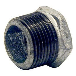 Pipe Fitting, Galvanized Hex Bushing, 3/8 x 1/4-In.