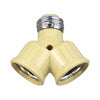 Eaton Lampholder Socket Adapter 250V, Ivory