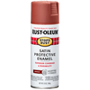 Rust-Oleum® Protective Enamel Spray Paint Satin Redwood