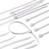 Cable Tie, Nylon, White, 14-In., 100-Pk.