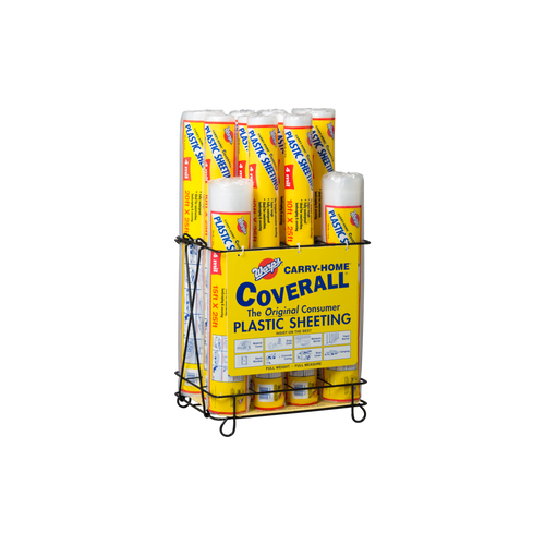 Warp Brothers Carry-Home Coverall Clear Coverall Poly Display 4 Mil