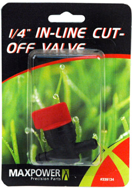FUEL VALVE 1/4 IN-LINE SHUT OFF