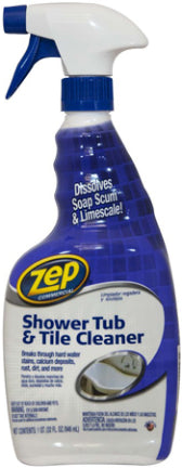 SHOWER TUB   TILE CLEANER 32OZ ZEP
