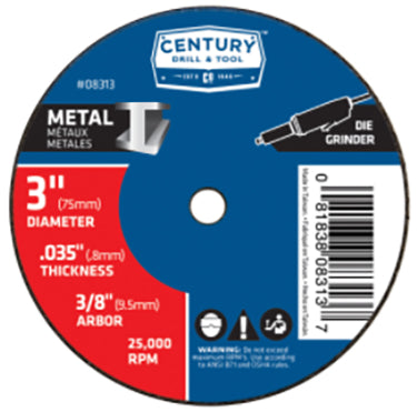 3X.035 METAL CUT OFF WHL