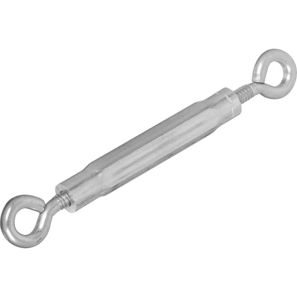 National 3/16 In. x 5-1/2 In. Zinc Hook & Eye Turnbuckle