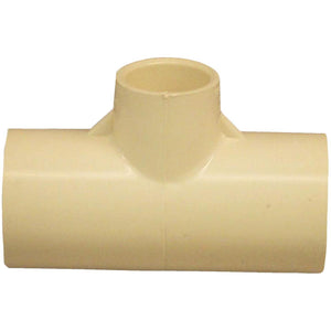 Charlotte Pipe 3/4 In. x 3/4 In. x 1/2 In. Solvent Weldable CPVC Tee