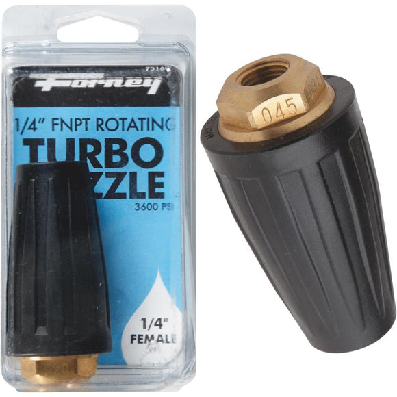 Forney 3600 psi Rotating Turbo Pressure Washer Nozzle