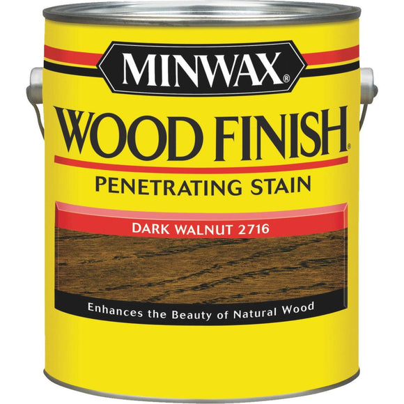 Minwax Wood Finish Penetrating Stain, Dark Walnut, 1 Gal.