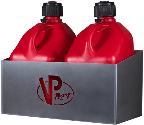 VP Racing Fuel 3943 5 gal U-Jug Red ; Plastic Product Formers 5 Gal. Square Plastic Multi-Purpose Utility Jug Red Pack