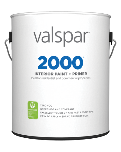 Valspar® 2000™ Interior Paint + Primer 1 Gallon Flat Antique White