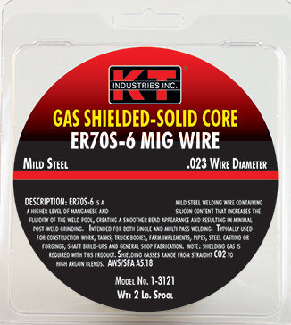 K-T Industries Mig Wire E70s-6 .023 2 Lb