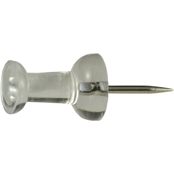 Midwest Fastener Clear Plastic Push Pins