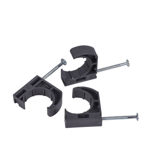 Oatey® 3/4 in Half Clamp Pipe Clamps With Nails (100 in polybag)
